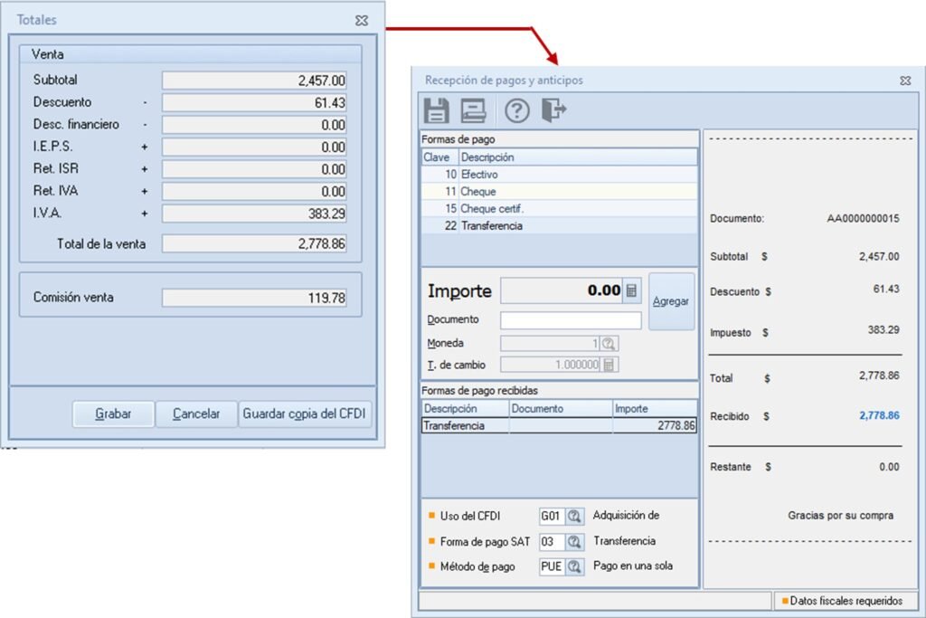 CFDI 4 0 En Aspel SAE