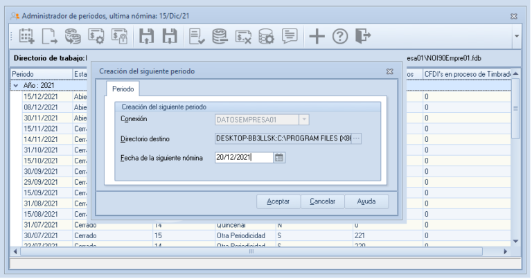 Cálculo De Aguinaldo En Aspel NOI 9.0 - Distribuidor Aspel